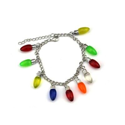 Stranger Things Charm Bracelet Christmas Lights