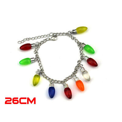 Stranger Things Charm Bracelet Christmas Lights