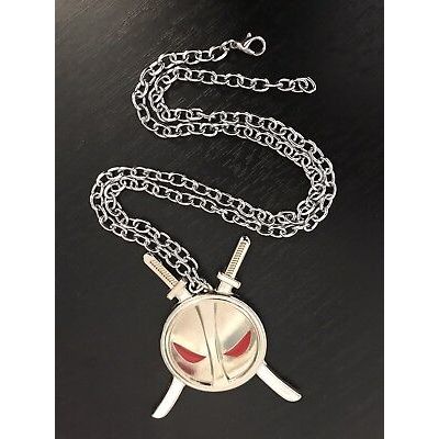Deadpool Necklace Comics Superhero