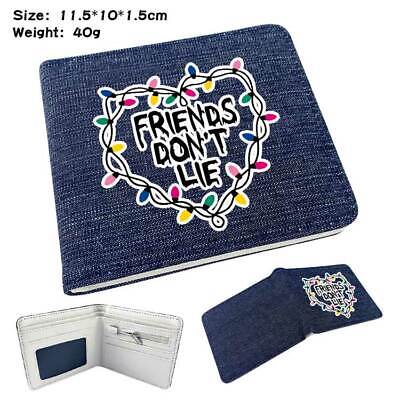 Stranger Things Friends Dont Lie Wallet