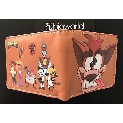 Crash Bandicoot Wallet Naughty Dog