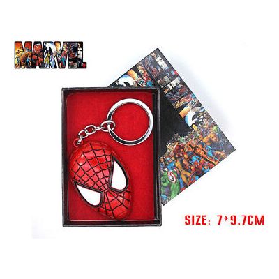 Spiderman Keyring Avengers Comics