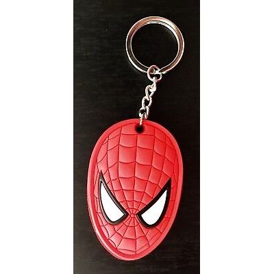 Spiderman 3D Keyring Comics Superhero
