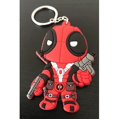 Deadpool Keyring 3D Comics Superhero