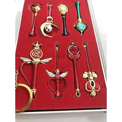 Sailor Moon Wand Keyrings