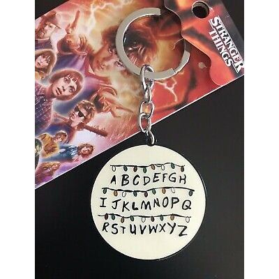 Stranger Things Joyce Christmas Lights Keyring