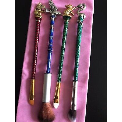 Harry Potter Makeup Brush Kit 4 Piece set