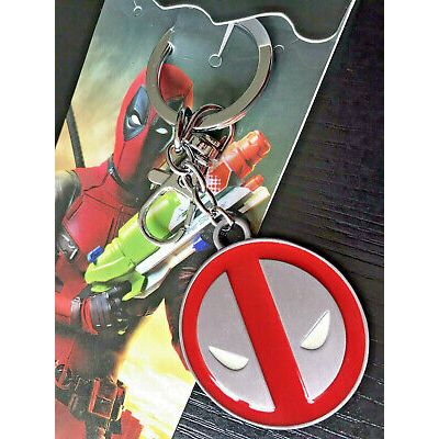 Deadpool Keyring Superhero Keychain