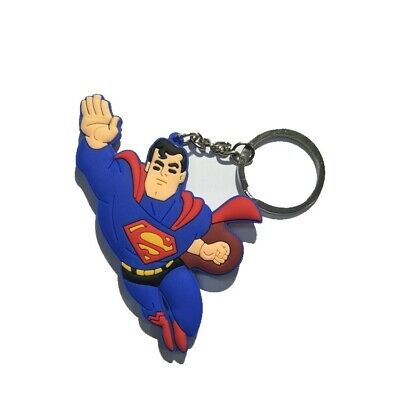 Superman Comics Superhero 3D Keyring