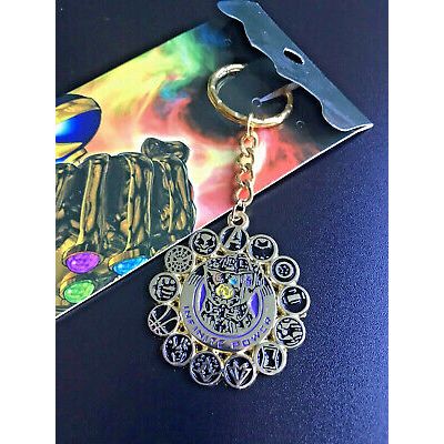 Thanos Avengers Comics Keyring