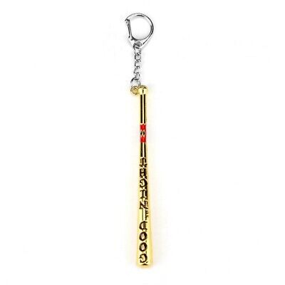 Harley Quinn Baseball Bat Keyring