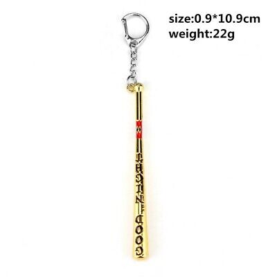 Harley Quinn Baseball Bat Keyring