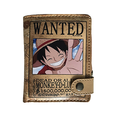 One Piece Wallet Monkey D Luffy