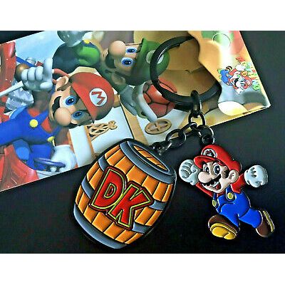 Super Mario Bros Donkey Kong Keyring