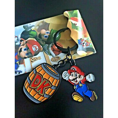 Super Mario Bros Donkey Kong Keyring
