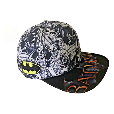 Batman Comics Snapback Hat