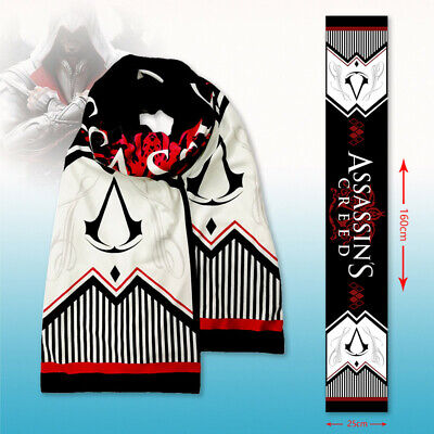 Assassins Creed Scarf Plush Winter Clothing Fleece