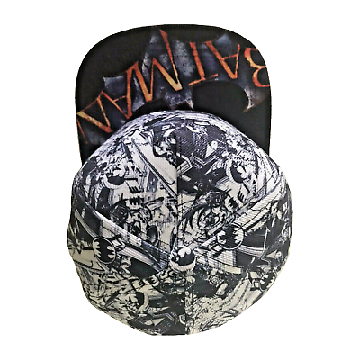 Batman Comics Snapback Hat