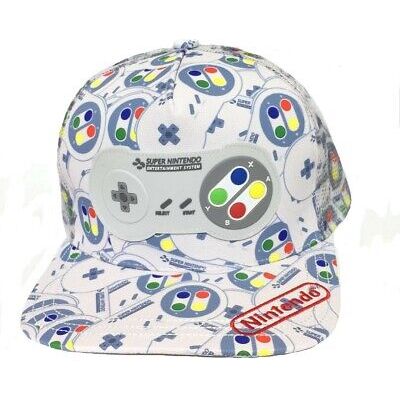 Nintendo Hat Cap Snapback Gaming SNES