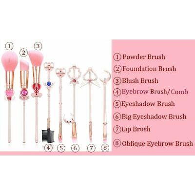 Sailor Moon 8 Piece Brush Set