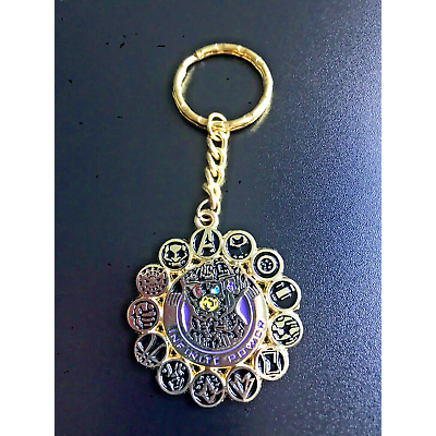 Thanos Avengers Comics Keyring