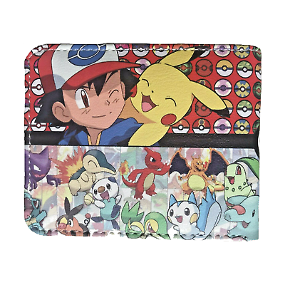 Pokemon Wallet Pikachu Ash Poke Ball