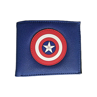 Captain America Wallet Avengers 3D