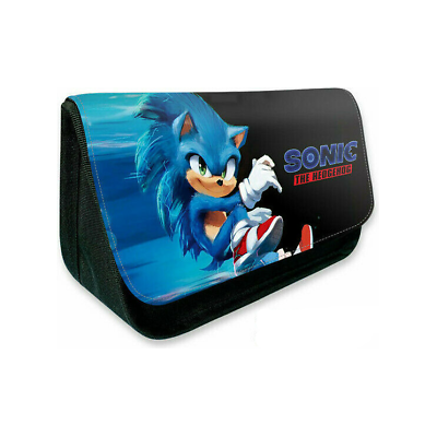 Sonic the Hedgehog Pencil Case School Office Travel