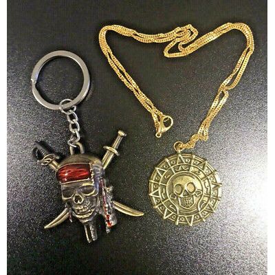 Pirates of the Caribbean Keyring Aztec Gold