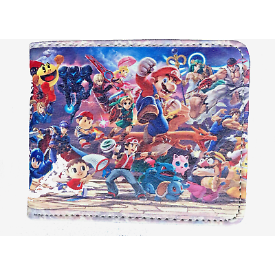 Super Mario Wallet Pacman Metroid Pikachu