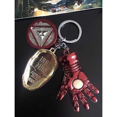 Avengers IRONMAN Keyring Arc Reactor
