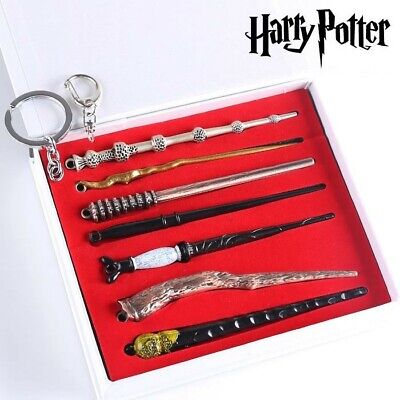 Harry Potter Wands Keyring Boxed Set