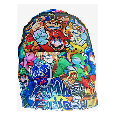 Super Mario Kids School Travel Kindy Bag