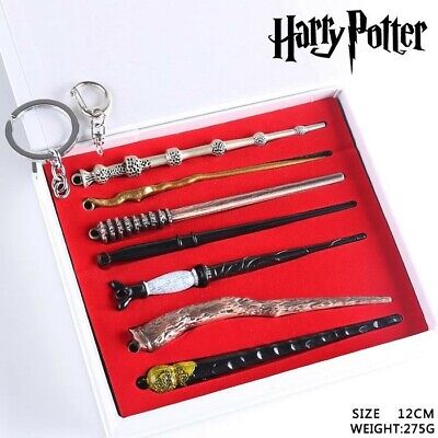 Harry Potter Wands Keyring Boxed Set