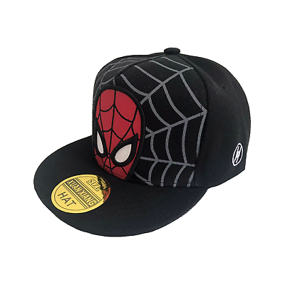 Spiderman Hat Kids Size Snapback