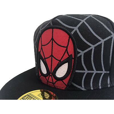 Spiderman Hat Kids Size Snapback