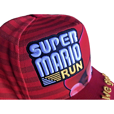 Super Mario Snapback 3D Hat