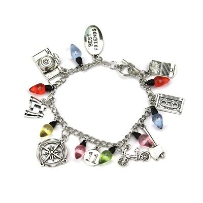 Stranger Things Charm Bracelet Christmas Lights