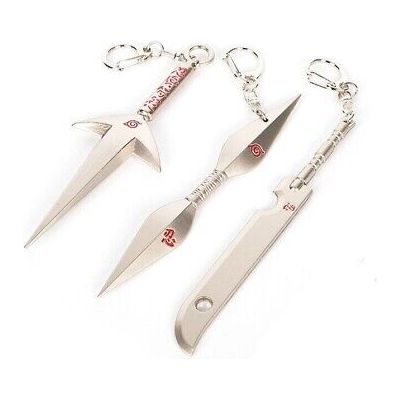 Naruto Keyring Ninja Sword Shuriken