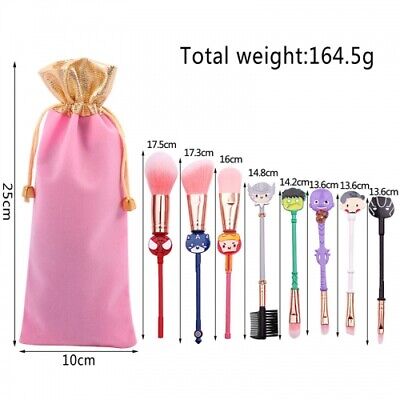 Avengers Makeup Kit Brushes