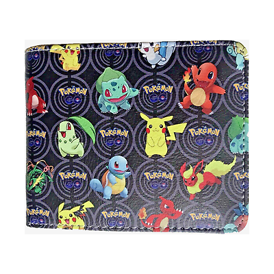 Pokemon Wallet Pikachu Charmander