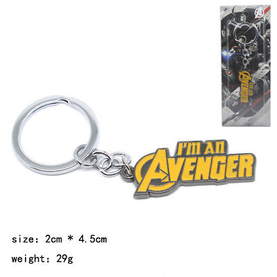 Avengers Keyring Comics Superhero