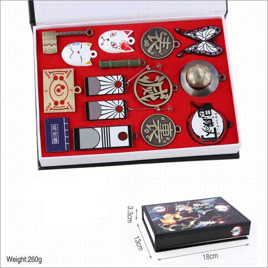 Demon Slayer Keyring Boxed Set Tanjiro Nezuko