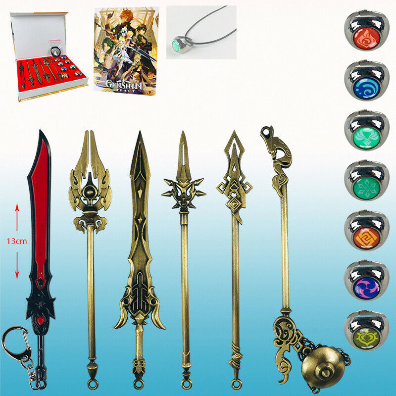 Genshin Impact Keyring Boxed Set