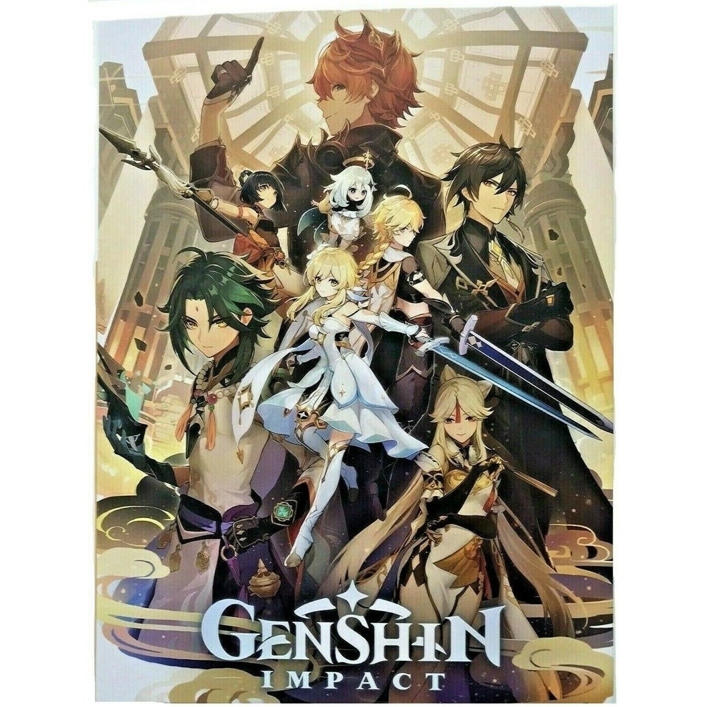 Genshin Impact Keyring Boxed Set
