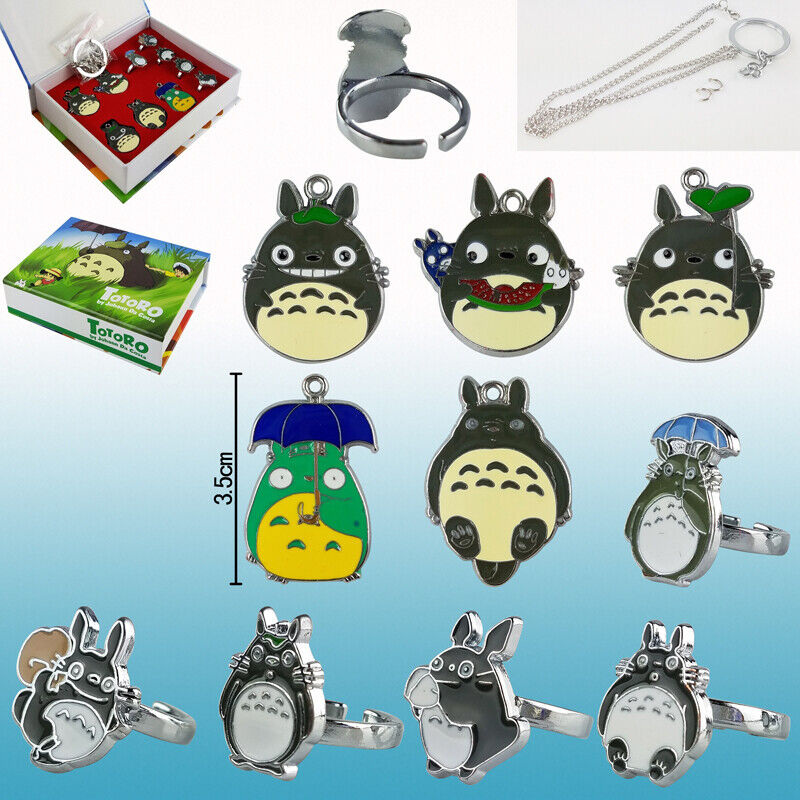 My Neighbor Totoro Ring Keyring Boxed Set