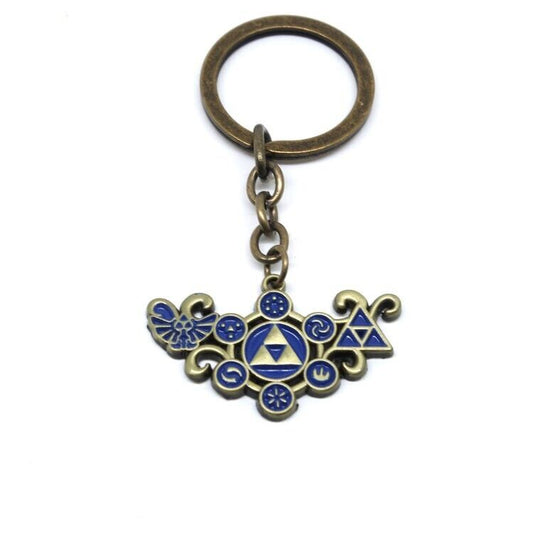 The Legend of Zelda Triforce Keyring