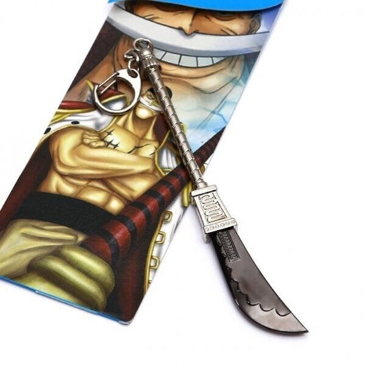 One Piece Whitebeard Sword Keyring
