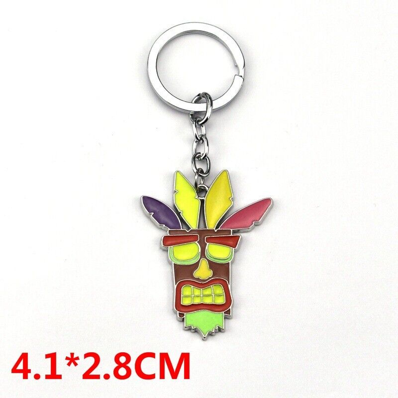 Crash Bandicoot Keyring Naughty Dog