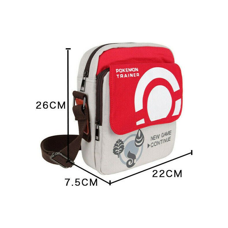 Pokemon Trainer Messenger Bag